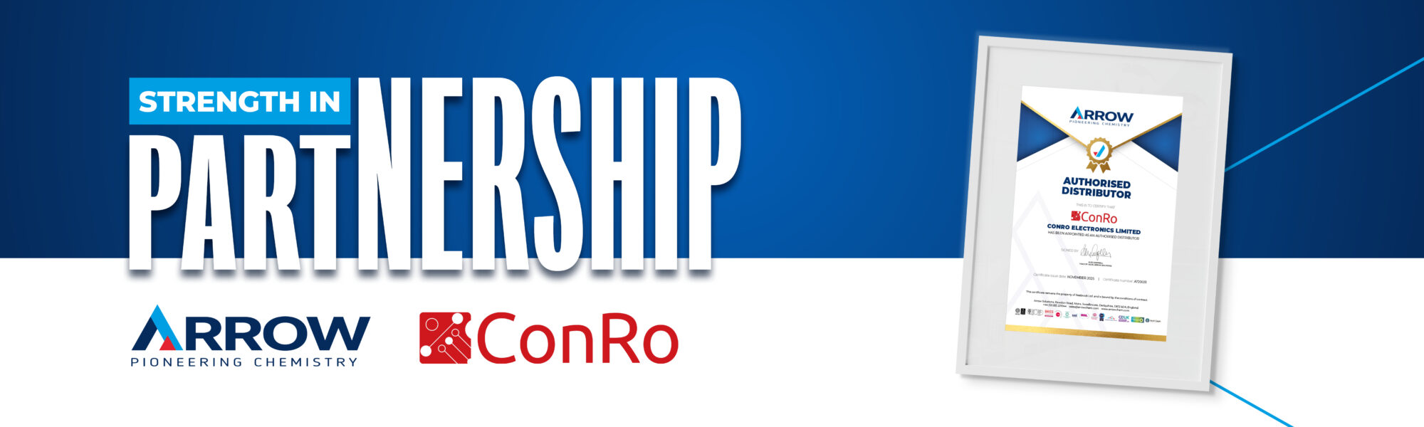 Partnership focus: How ConRo supports Arrow’s specialist chemical range ...